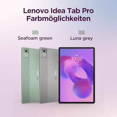 Lenovo Idea Tab Pro Tablet | 12.7" 3K Display | MediaTek Dimensity 8300 | 8GB RAM | 256GB eMMC | Android 14 | Luna Grey | inkl. Tab Pen Plus