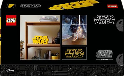 LEGO Star Wars 75407 Star Wars Logo Steinen - Bauset für Erwachsene zum Sammeln - Popkultur-Modell - Ausstellungsstück für das Büro - Geschenkidee für Erwachsene und Jugendliche Fans