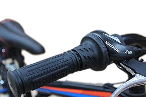 Talson 26 Zoll Mountainbike Fahrrad mit Gabelfederung und Beleuchtung mit 21-Gang in Grün