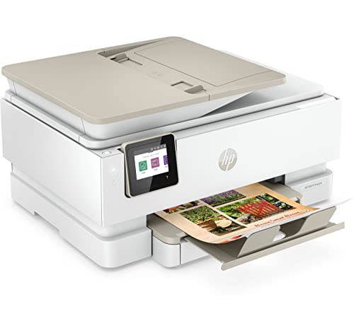 HP Envy Inspire 7920e Multifunktionsdrucker, Tintenstrahldrucker, 3 Monate gratis drucken mit HP Instant Ink inklusive, HP+, Drucken, Scannen, Kopieren, Fotodruck, ADF, DIN A4, WLAN, Airprint