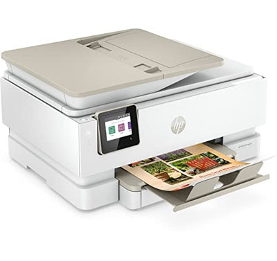 HP Envy Inspire 7920e Multifunktionsdrucker, Tintenstrahldrucker, 3 Monate gratis drucken mit HP Instant Ink inklusive, HP+, Drucken, Scannen, Kopieren, Fotodruck, ADF, DIN A4, WLAN, Airprint