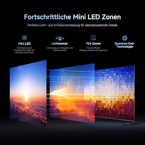 XIAOMI TV S Pro Mini LED 75, Smart TV, 4K QLED 144Hz Google TV, Dolby Vision, Dolby Atmos, HDR 10+, DTS-X, Harman AudioEFX, Triple Tuner, DVB-T2, Prime Video, Google Assistant, Airplay 2