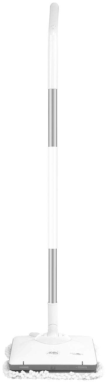 Sichler Haushaltsgeräte Akku Bodenwischer: Akku-Fußboden-Poliermaschine mit Sprüh-Funktion & LED-Licht, 900 Hz (Akku Wischmopp, Bohnermaschine, Haushaltshelfer)