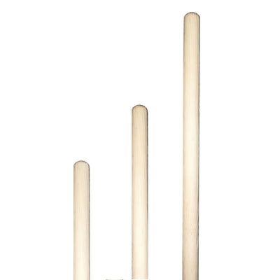 AGROHIT Werkzeugstiel, 3X Holzstiel, Gerätestiel aus Holz, Besenstiel-Set, Stiel für Besen oder Gartengeräte, Bequemer & Stabiler Besenstiel für Garten oder Zuhause, 3 Stück, Ø 2,8 cm, Länge 140 cm