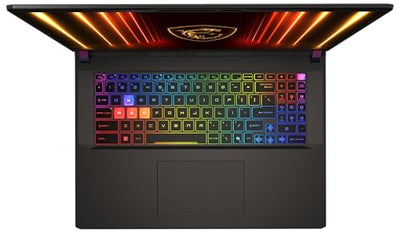 MSI Vector 17 HX AI Gaming-Laptop, 17" QHD+ 240 Hz Display, Intel Core Ultra 9 275HX, NVIDIA GeForce RTX 5080, 32 GB RAM, 2 TB SSD, Windows 11 Home, QWERTZ Tastatur, Cosmos Grau, A2XWIG-040