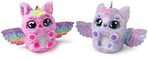 Hatchimals Alive Mystery Ei Pufficorn - magisches selbstschlüpfendes Ei ca. 25 cm groß mit interaktivem Überraschungs-Plüschtier, für Kinder ab 5 Jahren