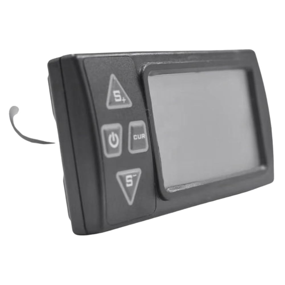 RUANI Ebike LCD Display Armaturenbrett LCD Display 24 V 36 V 48 V 60 V S861 für Bedienfeld Controller BLDC Elektrofahrrad (SM-Stecker)