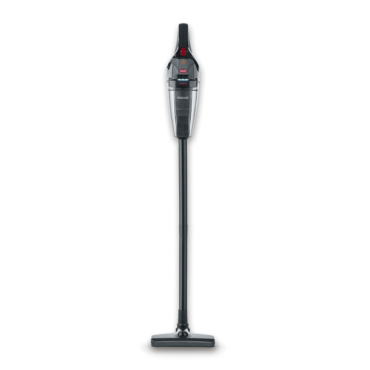 SEVERIN Akku Handstaubsauger kabellos 18,5V, 50 Min Laufzeit, Nass- & Trockensauger mit LED, rotierender Turbobürste & Tragetasche, ideal für Auto, Camping & Tierhaare, HV 7147