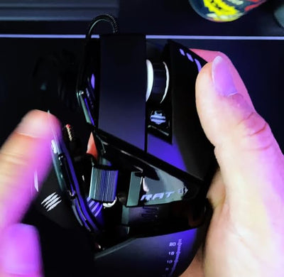 MadCatz R.A.T. 8+ Optical Gaming Mouse, Black
