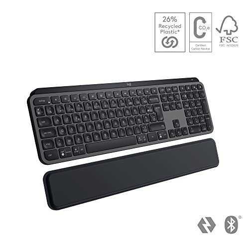 Logitech MX Keys S Plus - Graphit, Französisches AZERTY-Layout