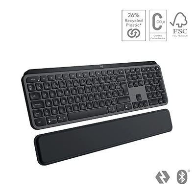 Logitech MX Keys S Plus - Graphit, Französisches AZERTY-Layout