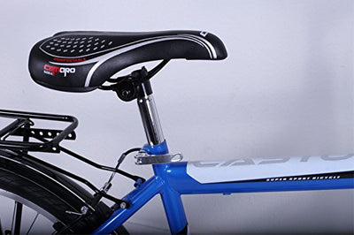 24 Zoll Jungen Fahrrad 21-Gang Shimano MIT Beleuchtung Farbe BLAU TMX
