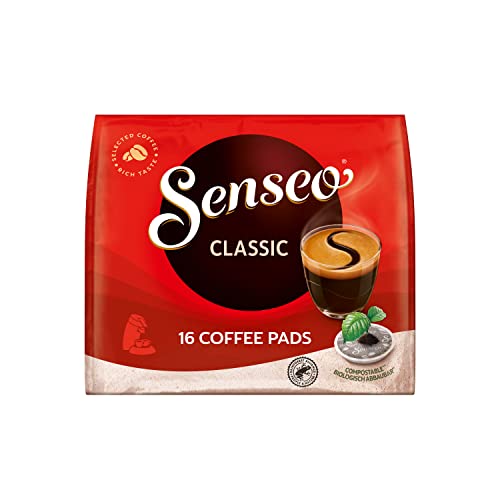 Senseo Pads Classic - Kaffee RA-zertifiziert - 10 Packungen x 16 Kaffeepads