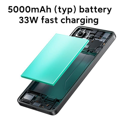 Xiaomi Redmi Note 13 4G Unlocked Smartohone 8+256GB 6.67" 120Hz AMOLED Display 108MP Triple Camera Snapdragon 685 Processor 5000mAh Battery 33W Fast Charging (grün)