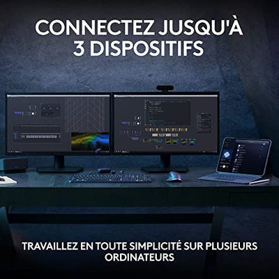 Logitech MX Keys S Plus - Graphit, Französisches AZERTY-Layout