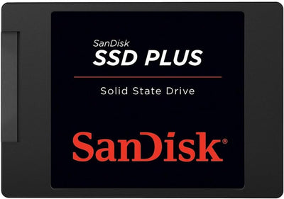 SanDisk SSD Plus interne SSD Festplatte 240 GB (schnelleres Hoch,-Herunterfahren und Laden, Lesegeschwindigkeit 530 MB/s, Schreibgeschwindigkeit 440 MB/s, stoßfest) Festkörper-Laufwerk