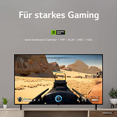 LG 43UR78006LK 109 cm (43 Zoll) UHD Fernseher (Active HDR, 60 Hz, Smart TV) [Modelljahr 2023]