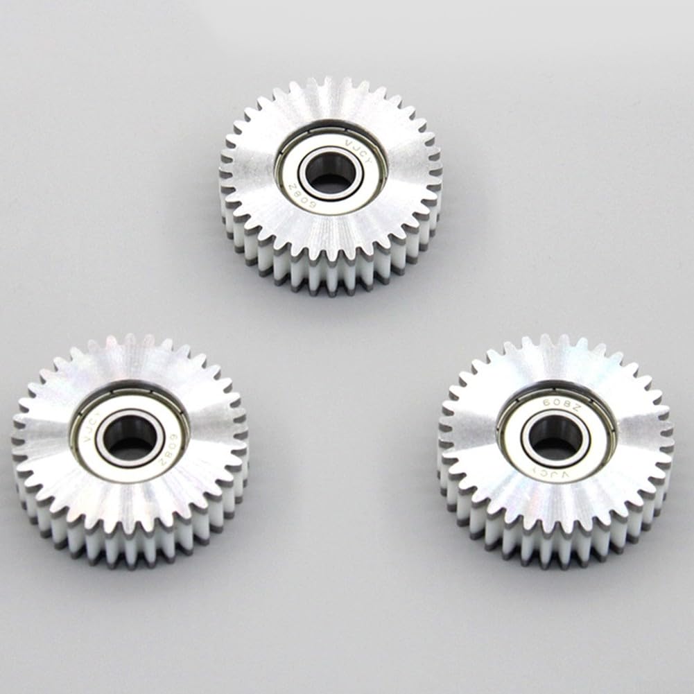 3 x 36 Zähne E-Bike-Radnabenmotor, Planetengetriebe mit Kugellager für Bafang, 500 W, 47 x 8 x 13 mm, Nylon-Zähne, Getriebe, Kupplung, E-Bike-Werkzeug-Zubehör (47 x 13 x 8 mm)