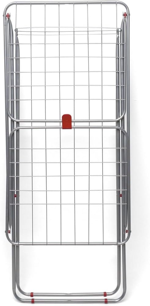 Rayen | Wäscheständer mit Flügeln | Trockenfläche | Flügelverriegelungssystem | Faltbarer, rutschfester Wäscheständer | Für den Innen- und Außenbereich | 19 Meter | Maße: 54.5 x 177 x 107.5 cm