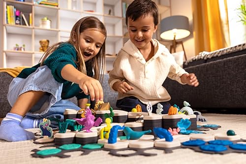 Ravensburger GraviTrax Junior Starter-Set XXL 27059 - Murmelbahn überwiegend aus nachwachsenden Rohstoffen mit Themenwelten, Lernspielzeug und Konstruktionsspielzeug für Jungs und Mädchen ab 3 Jahren