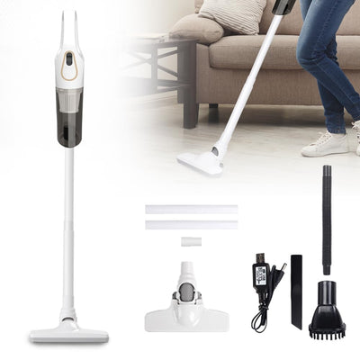 Kidmis Kabelloser Staubsauger Testsieger, Akku Staubsauger, Integrierter Kabelloser Handstaubsauger zum Saugen und Wischen Beutelloser Akkusauger für Teppich Hartböden und Auto (#A)