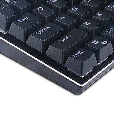 TuToy E-Element Z88 81 Key Nkro USB Kabel RGB Beleuchtete Mechanische Gaming Keyboard Outemu Blau Schalter-Schwarz