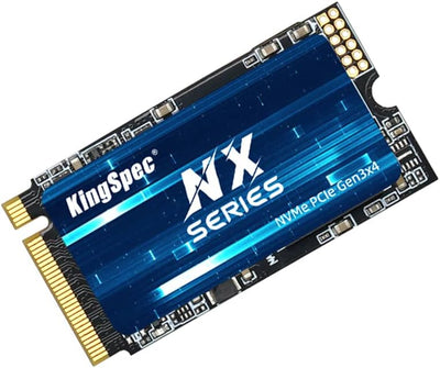 KingSpec 128GB M.2 2242 NVMe SSD - Up to 2200 MB/s Read Speed, PCIe 3.0 SSD with 3D NAND Flash, Compatible with PC, Laptop and Desktop