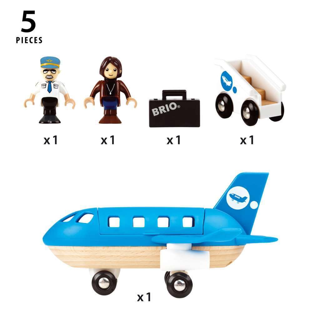 BRIO 33060 Blaues Flugzeug