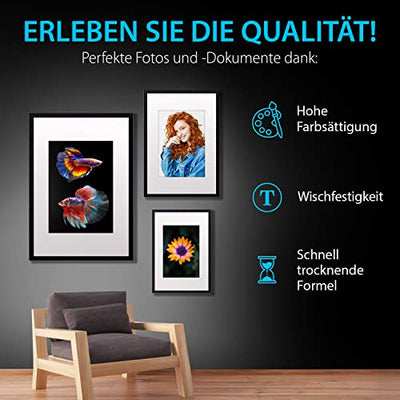 Smart Ink Kompatible Druckerpatronen als Ersatz für HP 932 XL 933 XL 932XL 933XL 4 Multipack (Schwarz Cyan Magenta Gelb) Patronen Höher Kapazität für HP Officejet 6600 6700 7612 7510 7110 6100 7610