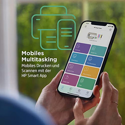 HP Envy Inspire 7220e Multifunktionsdrucker, Tintenstrahldrucker, 20€ Cashback, 3 Monate gratis drucken mit HP Instant Ink inklusive, HP+, Drucken, Scannen, Kopieren, Fotodruck, DIN A4, WLAN, Airprint