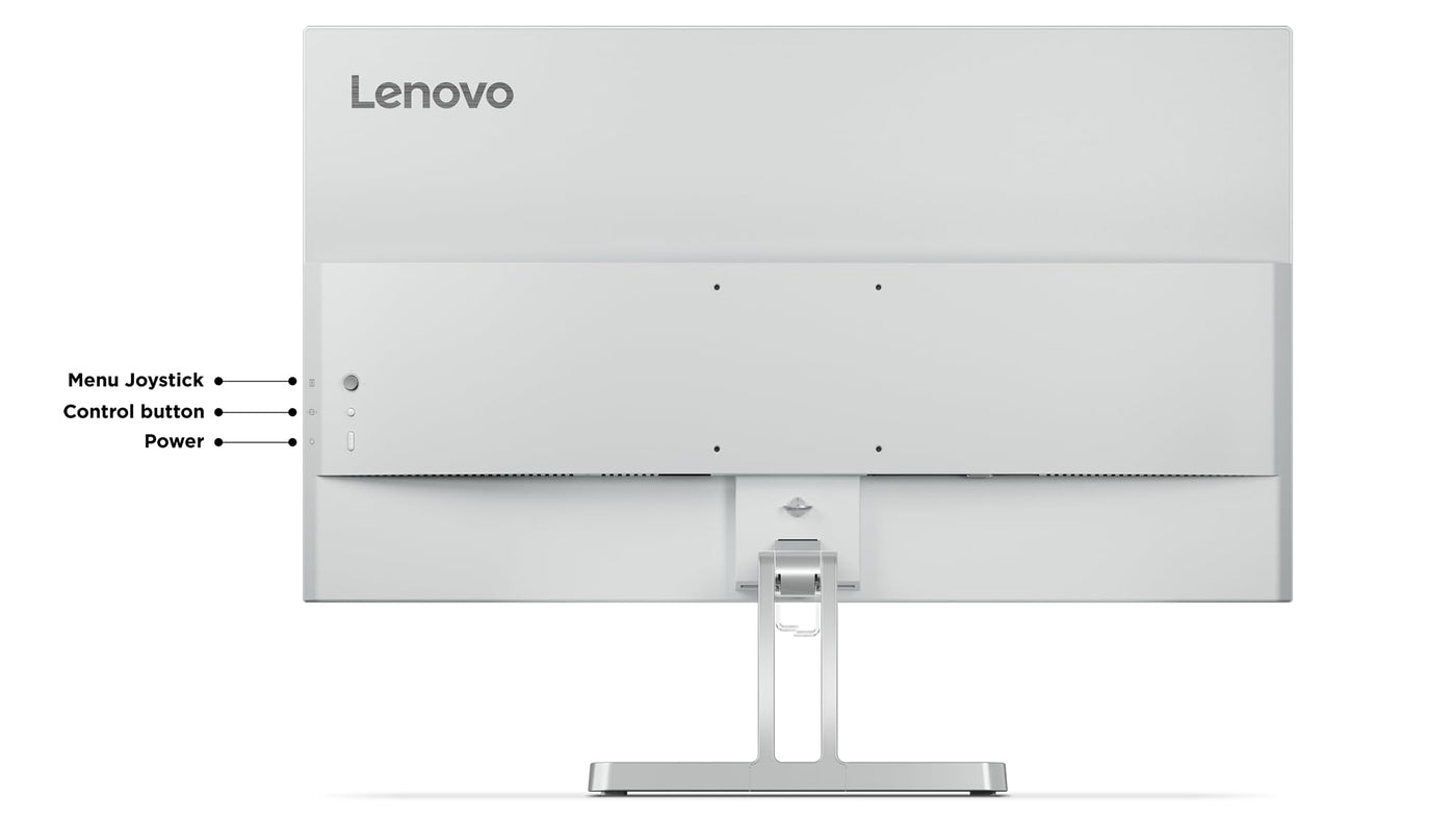 Lenovo L27i-4A | 27" Full HD Monitor | 1920x1080 | 100Hz | 300 nits | 1ms Reaktionszeit | IPS-Panel | HDMI | VGA | integrierte Lautsprecher | entspiegelt | 3,9kg | grau