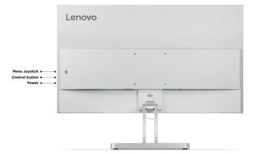 Lenovo L27i-4A | 27" Full HD Monitor | 1920x1080 | 100Hz | 300 nits | 1ms Reaktionszeit | IPS-Panel | HDMI | VGA | integrierte Lautsprecher | entspiegelt | 3,9kg | grau