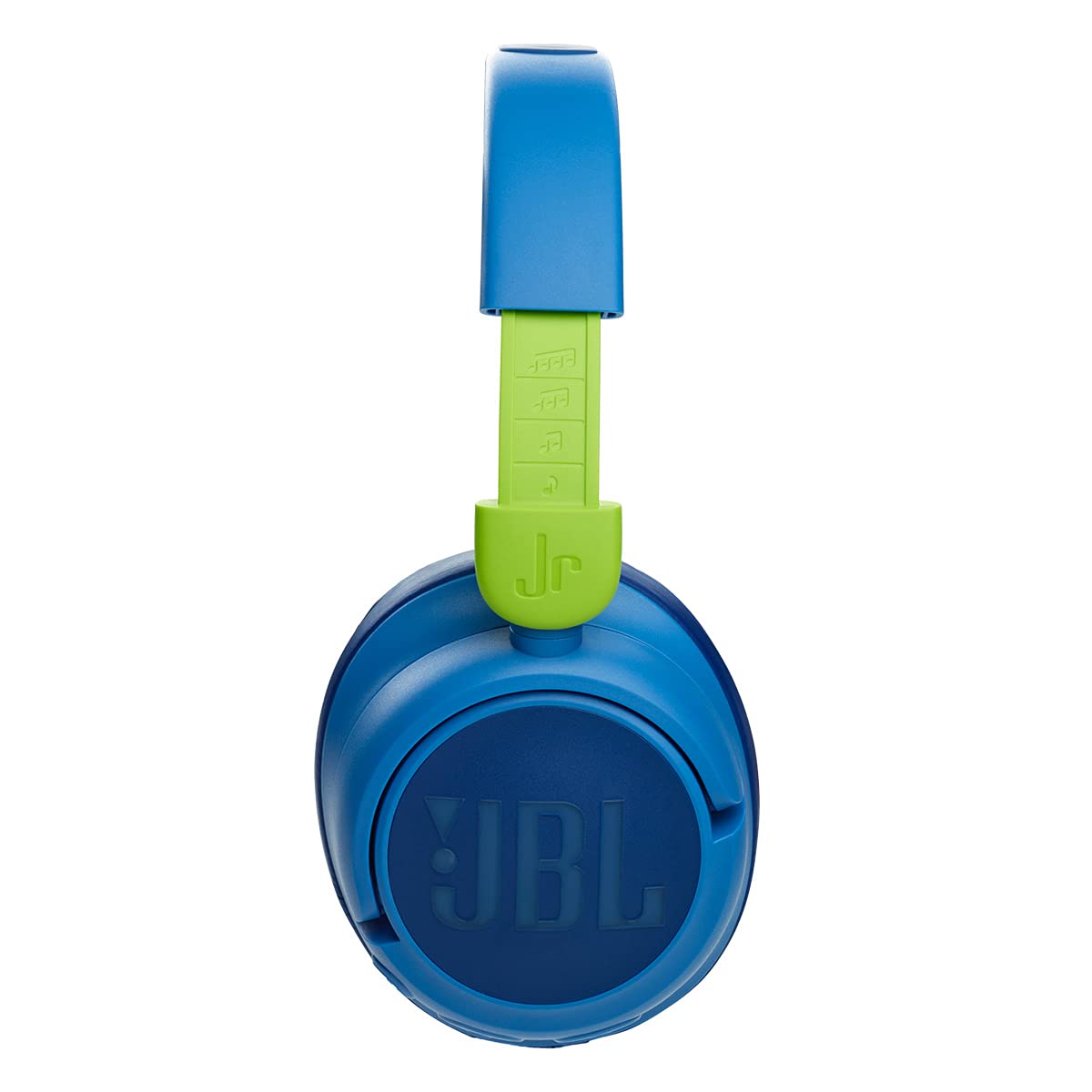 JBL JR 460NC On-Ear-Kopfhörer, kabellos, für Kinder, bis zu 30 Stunden Wiedergabe und sicherer Klang – Blau