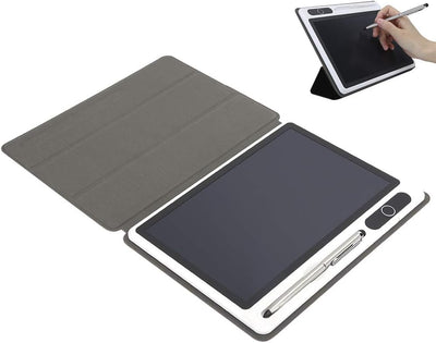 Tbest Professionelles Tragbares Digitales Doodle-Board, LCD-Schreibtafel, Elektronischer Notizblock, LCD-Tablet, Zeichenblock, Geschäftsbedarf, Handmalwerkzeug, 22,9 cm, Schwarz, mit (sc
