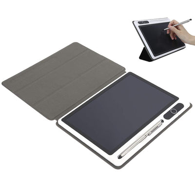 Tbest Professionelles Tragbares Digitales Doodle-Board, LCD-Schreibtafel, Elektronischer Notizblock, LCD-Tablet, Zeichenblock, Geschäftsbedarf, Handmalwerkzeug, 22,9 cm, Schwarz, mit (sc