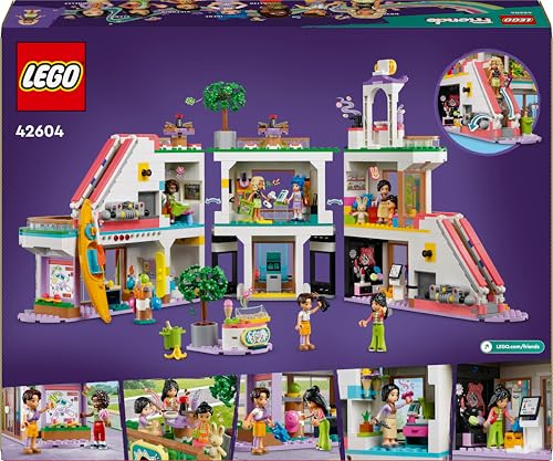 LEGO Friends Heartlake City Kaufhaus, Puppenhaus-Spielzeug für Mädchen und Jungen, Set mit Figuren, fördert die sozial-emotionale Entwicklung, Geschenk für Kinder ab 8 Jahren 42604