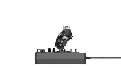 Logitech G X56 H.O.T.A.S. Schubregler & Stick-Controller für Weltraum-Simulationen, 6 Freiheitsgrade, 4 Federoptionen, +189 Programmierbare Befehle, RGB-Beleuchtung, 2x USB-Anschluss, PC - Schwarz