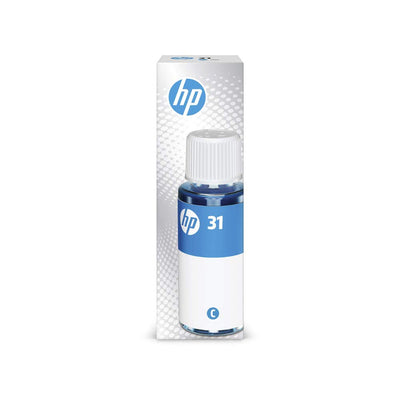 HP 31 (1VU26AE) Cyan Original Tintenflasche (70ml) für HP Smart Tank