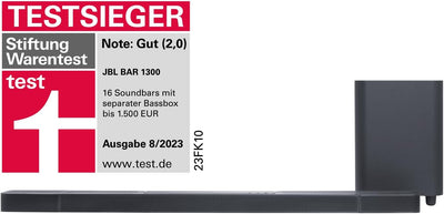 JBL Bar 1300 – Kompakte 11.1.4-Kanal-Soundbar für Heimkino Sound-System – Mit abnehmbaren Surround-Lautsprechern, MultiBeamTM und Dolby Atmos Surround Sound – Schwarz