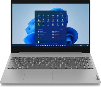 Lenovo (15,6 Zoll FullHD Notebook (1.6kg), großer 6h Akku, Core i3-1005G1, 4 Threads, 3.4 GHz, 8GB DDR4, 256 GB SSD, Intel UHD, HDMI, Webcam, BT, USB 3.0, WLAN, Win11 Prof., MS Office Laptop - 6943