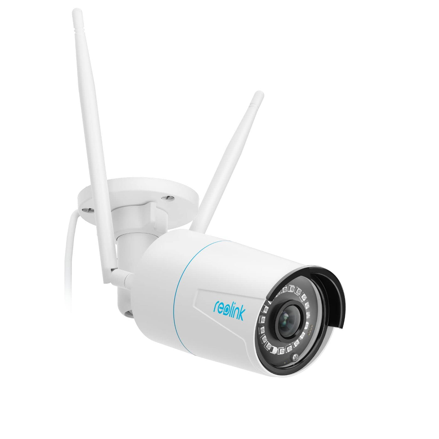 Reolink 5MP WLAN Kamera Outdoor, 2,4GHz/5GHz WLAN CCTV IP Kamera Aussen mit Person/Auto/Tiererkennung, IP67 Wetterfest, Nachtsicht, Bewegungsmelder, SD-Kartenslot, Zeitraffer, Außenkamera RLC-510WA