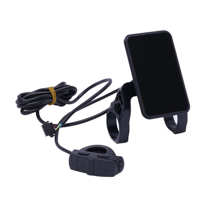 YISSALE LCD Vorderrad E Bike Umbausatz E-Bike Vorderrad Umbausatz Kit Elektrofahrrad Ebike Motor Kit 700C 36V 250W