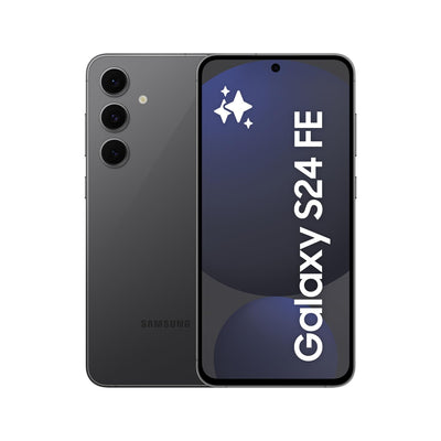 Samsung Galaxy S24 FE AI Smartphone ohne Vertrag, AI Handy mit Android, 8 GB RAM, 256 GB Speicher, 50-MP-Kamera, Lange Akkulaufzeit, Graphite, 36 Monate Herstellergarantie [Exklusiv bei Amazon]