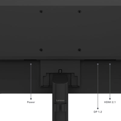 Lenovo Legion R24s | 23.8" FHD Gaming Monitor | 1920x1080 | 16:9 | 144Hz | 1ms Reaktionszeit | HDMI - 2.1 TMDS - 1x DP 1.2 Konnektivität | IPS-Panel | Standfuß | Entspiegelt | TÜV | schwarz | 3.5 kg
