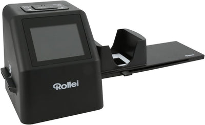 Rollei DF-S 310 SE Dia Film Scanner (Special Edition mit extra Zubehör, SD-/SDHC-Karten Steckplatz und USB 2.0 Schnittstelle) schwarz