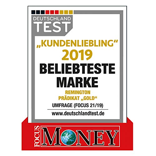 Remington Glätteisen [hochwertige Beschichtung] Keratin (Keramikbeschichtung mit Keratin & Mandelöl angereichert) LCD-Display, 10 Temperatureinstellungen 150-230°C, Haarglätter S8540,Schwarz, 110 mm