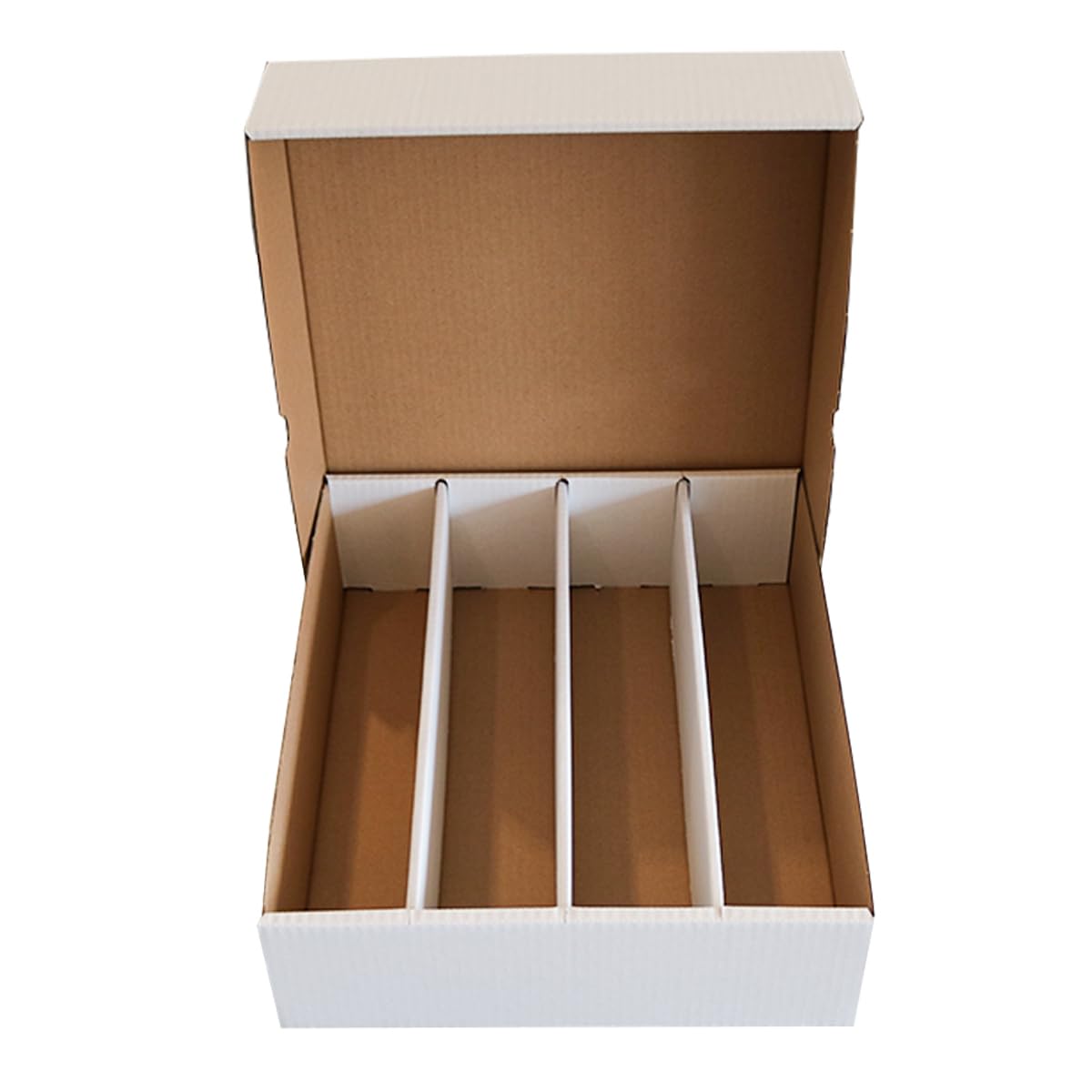 TCG Guru Sammelkarten Aufbewahrungsbox Sortierkarton, 5 Stück, 4000 Karten Kapazität, Pappe Aufbewahrung für Magickarten, Pokémonkarten, YuGiOh Karten, 39,5 x 32,5 x 10 cm