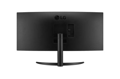 LG Electronics 34WR50QK-B.AEU UltraWide 1800R Curved QHD Monitor 34", 3440 x 1440, 21:9, 5ms GtG, 100 Hz, HDR10, 99% sRGB, PBP-Modus, OnScreen Control, AMD FreeSync - Schwarz
