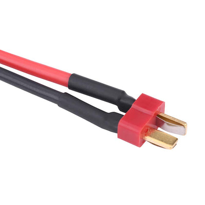 2 Stück XT60 auf T-Stecker-Adapter-Anschlusskabel 14 AWG mit 10 cm Draht für RC-Ladegerät (T-Stecker männlich auf XT60 weiblich)