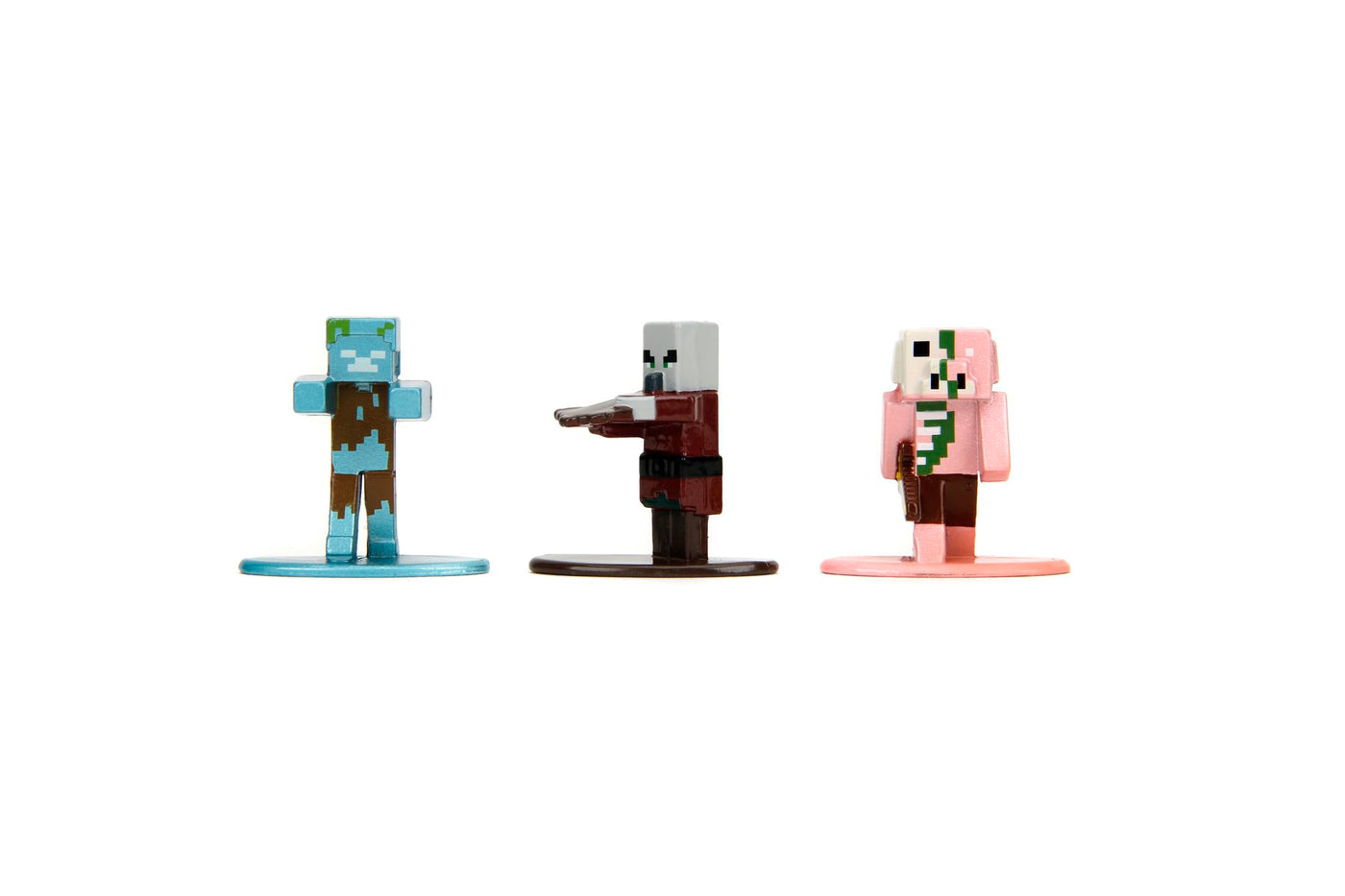 Jada Toys Minecraft Figuren-Set Welle 12-18 Metall Sammelfiguren Jungen (je 4 cm) - Spielfiguren Kinder ab 3 Jahren - 253265013